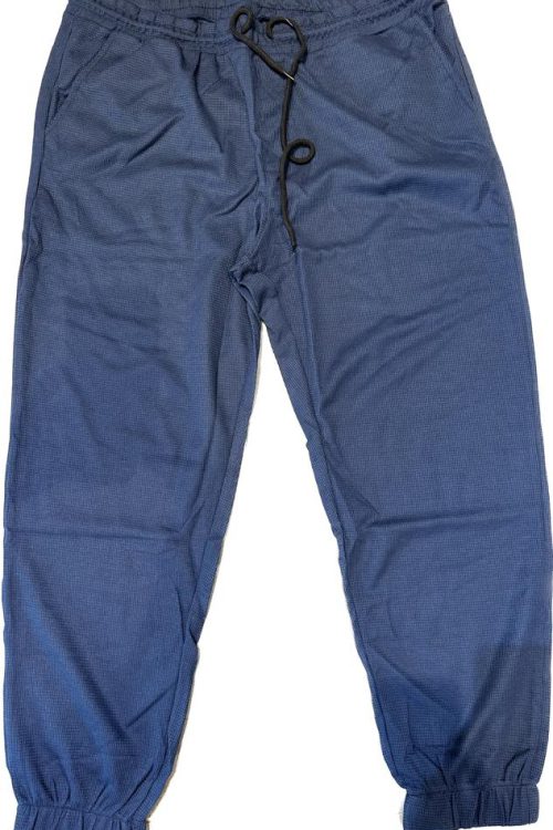 מכנס טריינינג וואפל כחול